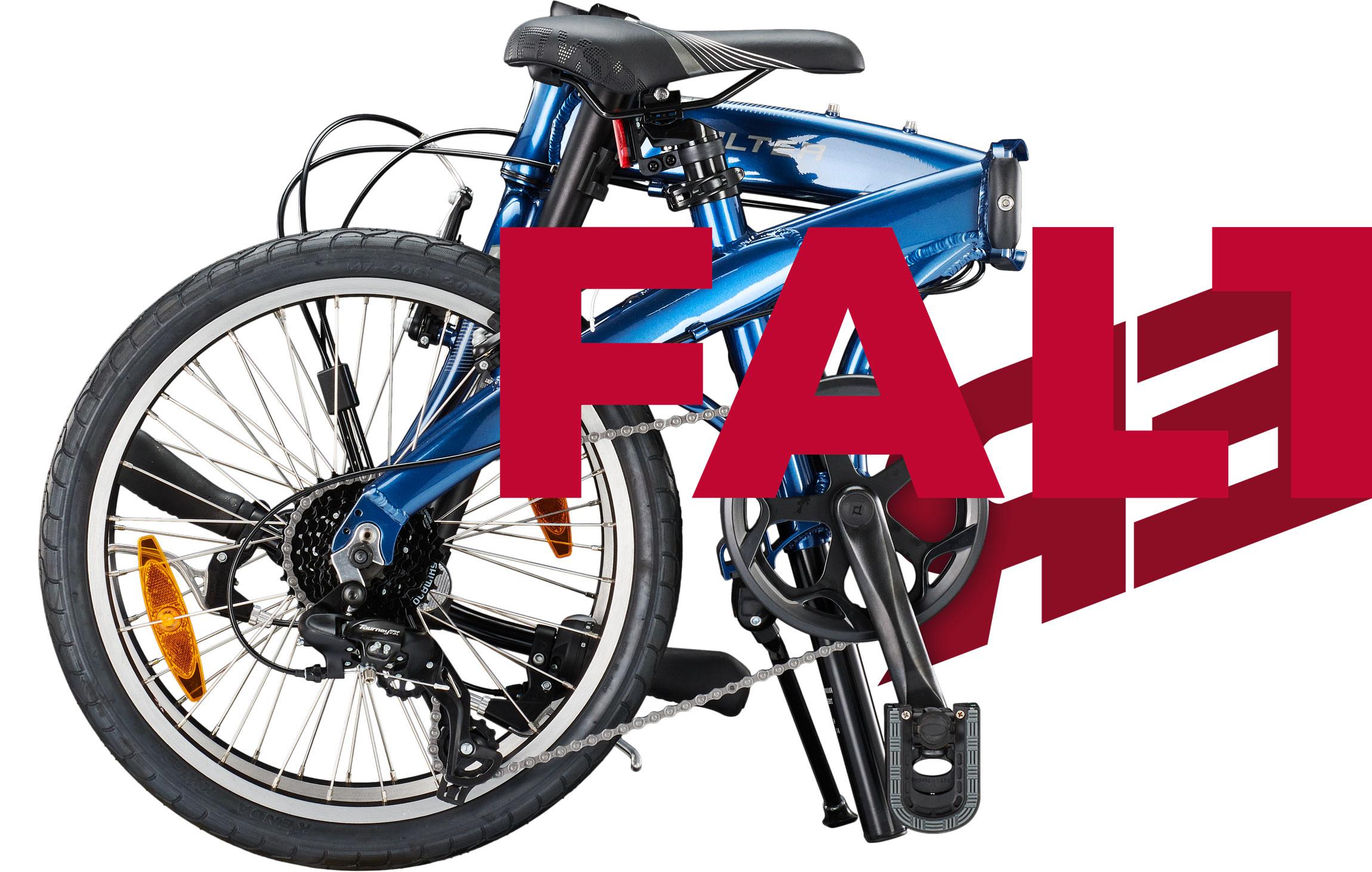 Falträder von FALTER – kompakt, flexibel & alltagstauglich