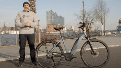 City E-Bike mit Trekking-Genen